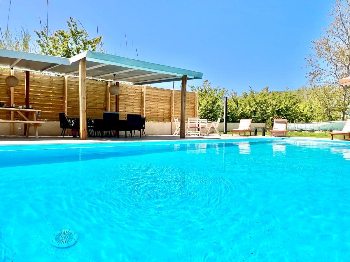 Beach Villa Verano With Private Pool By Dadovillas Sidárion المظهر الخارجي الصورة